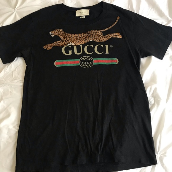 gucci cheetah shirt